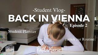 STUDENT VLOG I neues Semester, Student Planner, Alltagsroutinen I KathaMariie