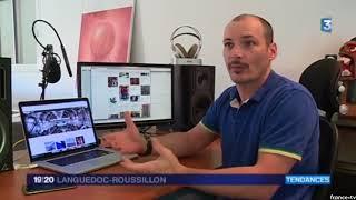 Artmajeur founder's interview on France 3 (National TV)