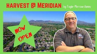 Harvest at Meridian; New Housing Developments in Queen Creek AZ