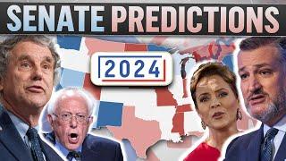 My FINAL Predictions for EVERY RACE on the 2024 US Senate Map!