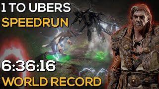 *NEW* 1 TO UBERS DRUID SPEEDRUN WORLD RECORD - 6:36:16 IGT | 6:55:05 RTA | DIABLO 2 RESURRECTED