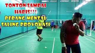 PERTARUNGAN BERGENGSI, SALING PROVOKASI LAWAN!!! BADMINTON RIAU 2023 GOR SUMATRA | MALPO MANIA