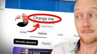 How to change YouTube channel name quickly