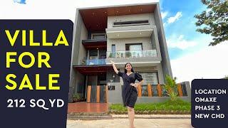  212 ( Sq. Yd.) Kothi, Luxury Independent 4BHK Villa in Omaxe Phase 3 New Chandigarh For Sale