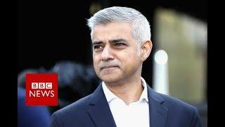 Trump in the UK: Mayor of London Sadiq Khan defends allowing protests - BBC News