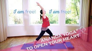 Heart Opening Yoga Routine ~ with Affirmations