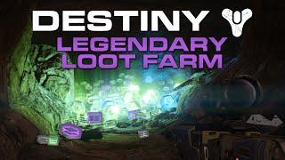 Destiny - Legendary Engram Loot Farm (Skywatch Treasure Cave)