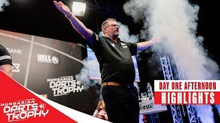 ALL EYES ON BUDAPEST! | Day One Afternoon Highlights | 2024 Hungarian Darts Trophy