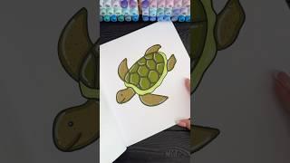 Coloring with me  Coloring book Summer Bold and Easy #shorts