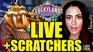   They'll need the National Guard to Stop THIS LUCKY LAND LIVE STREAM + Scratchers!