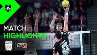 Highlights | PGE Projekt WARSZAWA vs. BERLIN Recycling Volleys | CEV Champions League Volley 2025