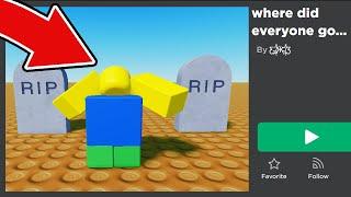 EXPLORING DEAD ROBLOX GAMES...