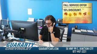 Autumn Adventures start at Guaranty Chevrolet