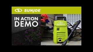 SPX200E - Sun Joe 10-Amp Electric Pressure Washer - Live Demo