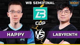 WC3 | WB Semifinal | [UD] Happy vs LabyRinth [UD] | B Cup Season 14