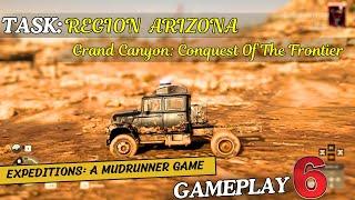 Expeditions A MudRunner Game Gameplay / Arizona (Grand Canyon) / 2024