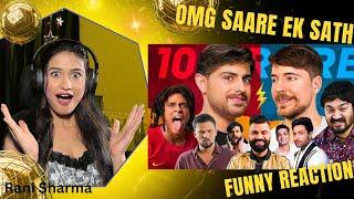 MR. BEAST PARODY CARRY MINATI | RANI SHARMA OFFICIAL  | FUNNY REACTION | CARRY MINATI | MR. BEAST