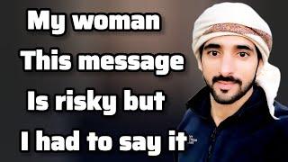This Message Is Risky But I Had To | Sheikh Hamdan | Fazza Prince of Dubai | Fazza Poems