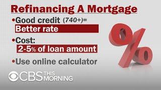 Advice for homeowners looking to refinance their mortgage