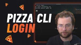 Login to OpenSauced with the Pizza CLI