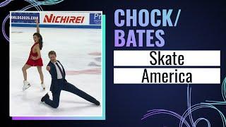 CHOCK / BATES (USA) | Ice Dance Rhythm Dance | Skate America 2024 | #GPFigure