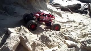 Rc Rock Crawler 1:18 vs Sand