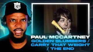  Paul McCartney - Golden Slumbers / Carry That Weight / The End REACTION