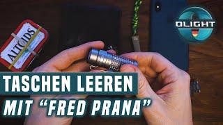 Taschen leeren mit Frederik von ""Fred Prana" - EDC - GEWINNSPIEL