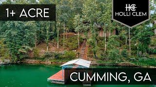 Lake Lanier Real Estate: 1+ Acre on Prestigious Lanier Drive in Forsyth County GA