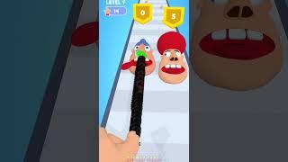 Finger Runner 3D Game - Finger in the Nose #9 #Shorts #Viral #Funny