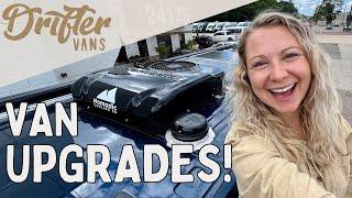 2024 Van Mods and Upgrades with Drifter Vans and Nomadic Cooling ️