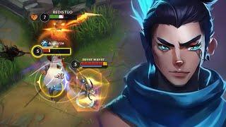 Wild Rift Yasuo Gameplay in Season 12 (Build & Runes)