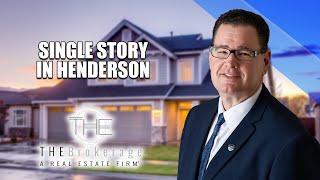 Single Story in Henderson