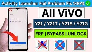 ViVO Y21/Y21S/Y21G/Y21T Frp Bypass/Unlock | Without PC Android 12/13 | Google Account Bypass 2024