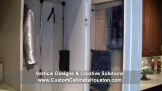 Custom Bathroom Cabinets and Closet Cabinet Designs