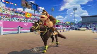 Mario & Sonic At The Olympic Equestrian Jumping New Record! HD