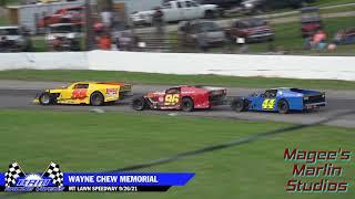 Wayne Chew Memorial $5k to Win Modified Feature - Mt. Lawn Speedway 9/26/21