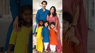 Sunny Leone with her husband Daniel Weber and Three Children #sunnyleone #shorts #ytshorts