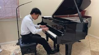 Eric Zhang plays Sergei Prokofiev Etude in d minor Op. 2, No. 1