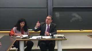 Ministro Barroso palestra em Harvard - "Corrupção, Governança e Direitos Humanos"