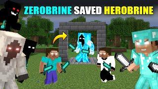 ZEROBRINE NEW BLACK POWERS  ENTITY 606 ATTACK ON HEROBRINE FRIEND MAGICIAN HOUSE | NULL TRAPPED