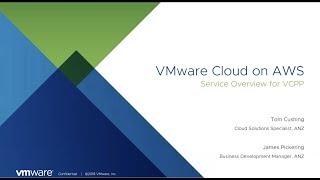 VMware Cloud on AWS Service Overview for VCPP