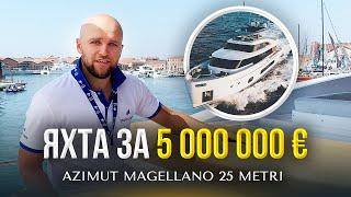 Обзор яхты Magellano 25  | Почему яхта Магелано 25 стоит так дорого | Моторные яхты