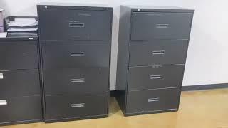 HON Filing Cabinet   400 Series Four Drawer Lateral File Cabinet Review