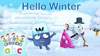 @officialalphablocks - Hello Winter ️ ️   | It's Winter Time! | Phonics