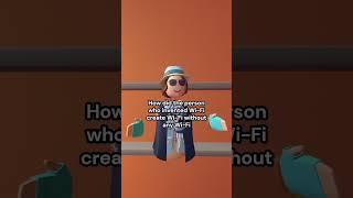 Create Wi-Fi Without Wi-Fi  - #recroom #recroomshorts #shorts