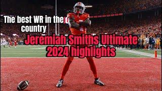 Jeremiah Smith Ultimate 2024 highlights ! Complete True Freshman highlights |