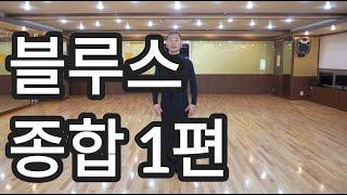 [와이트리]부르스 종합 1편 남성 스텝 순서(South Korean Social Dance Blues Master Class)