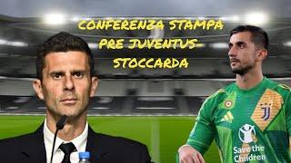 CONFERENZA STAMPA THIAGO MOTTA E MATTIA PERIN PRE JUVENTUS-STOCCARDA