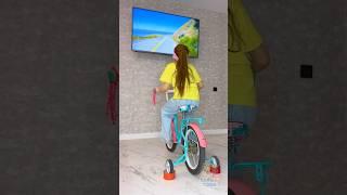 Hack for Creative Kids️ Fun Way to Cycle Even in Winter for Kids ️  #kids #shorts #learning